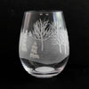 Lolita Glassware Frosted Forest Stemless Wine - - SBKGifts.com