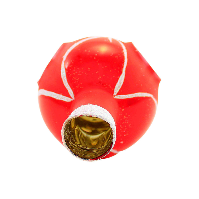 Sbk Gifts Holiday Radiant Red Stardust Finial - - SBKGifts.com