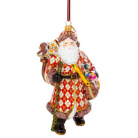 (57780) Huras Family Santa Is Always Welcome Cl, 6.75 Inch, Prototype Ornament Hf511cl Proto