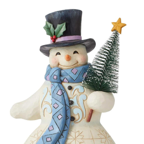 Jim Shore Ain't No Man Like A Snowman - - SBKGifts.com