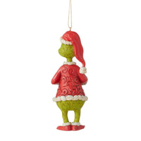 Jim Shore Grinch Holding Candy Cane Heart - - SBKGifts.com