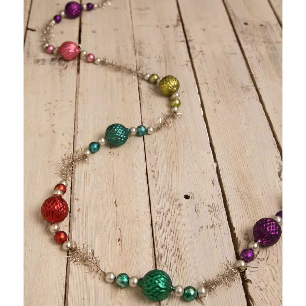 Christmas Jewel-Tide Glass Bead Garland - - SBKGifts.com