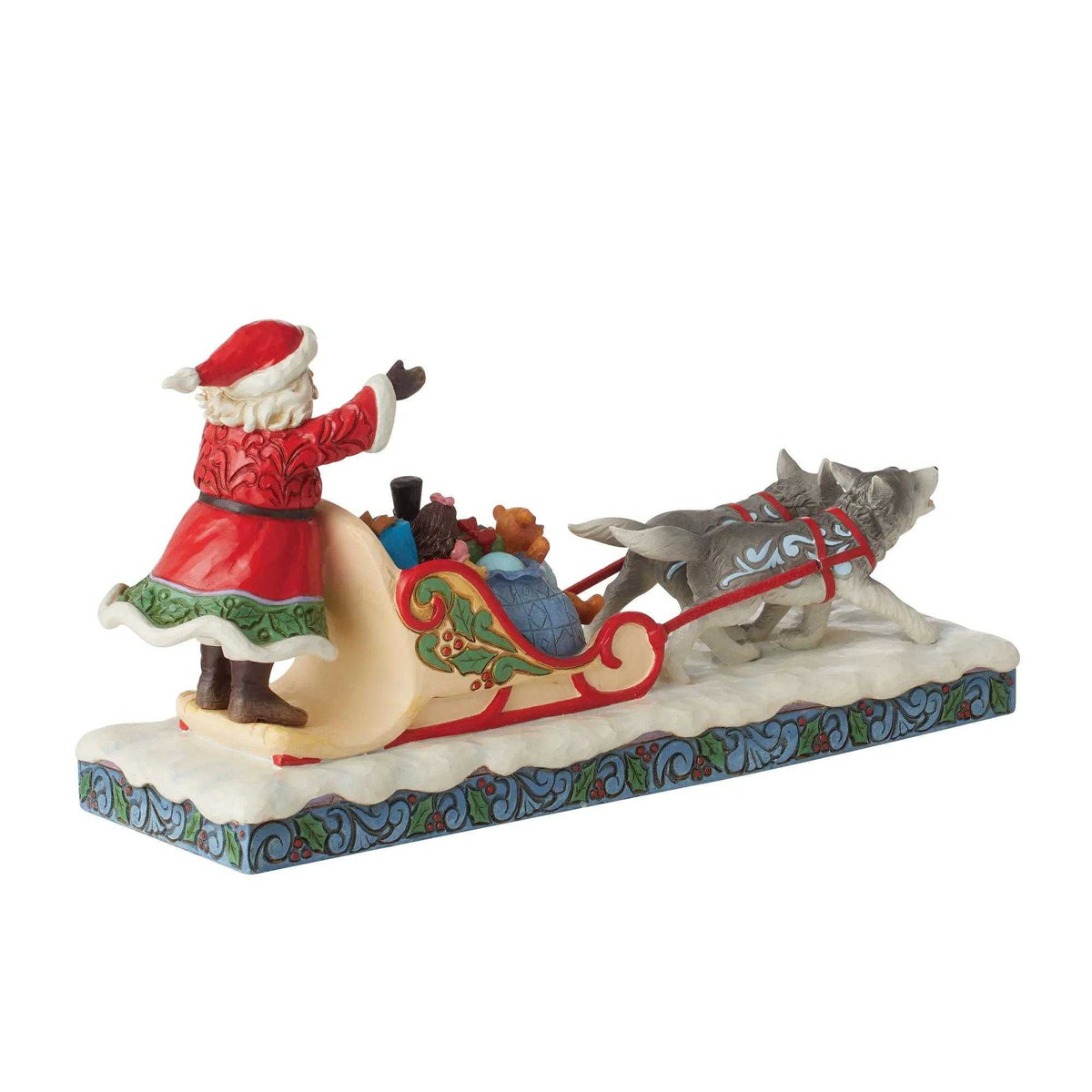 Jim Shore Merry Mushing - - SBKGifts.com