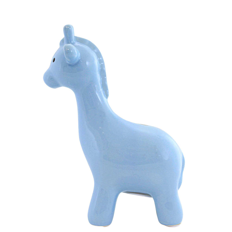 Bank Blue Large Giraffe - - SBKGifts.com