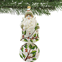 Heartfully Yours 23 Holly Santa - - SBKGifts.com