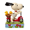 (58064) Jim Shore Scootin' Around, 6.50 Inch, Snoopy Peanuts 6010122