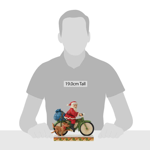 Jim Shore Santa's On His Way - - SBKGifts.com