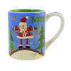 (58301) Tabletop Santa Mug., 4.00 Inch, Izzy 7 Oliver Christmas 6011345