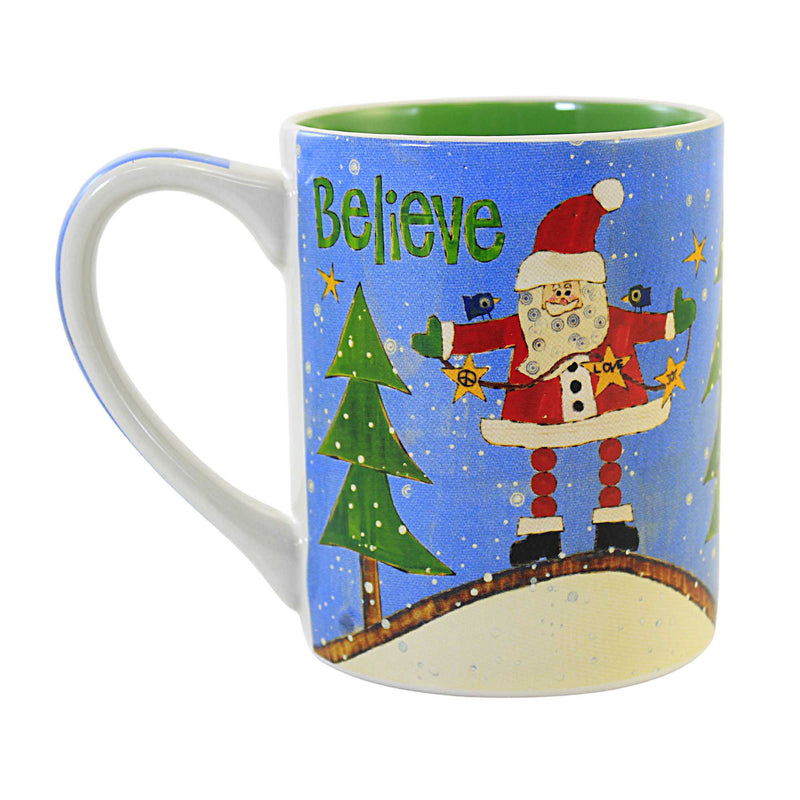 Tabletop Santa Mug. - - SBKGifts.com