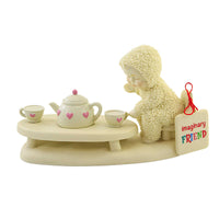 (58308) Dept 56 Snowbabies Imaginary Friend, 3.25 Inch, Tea Party 6009944