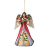 (58314) Jim Shore Christmas Angel Cardinals Holly, 4.75 Inch, Heartwood Creek 6011674