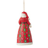 Jim Shore O'little Town Santa Ornament - - SBKGifts.com