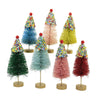 (58339) Christmas Mini Christmas Cupcake Trees, 4.50 Inch, Set Of Seven Lc1543