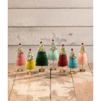 (58339) Christmas Mini Christmas Cupcake Trees, 4.50 Inch, Set Of Seven Lc1543