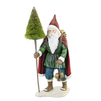 (58359) Christmas Jewel-Tide Father Christmas, 17.50 Inch, Woodland Santa Bells Td1146