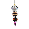 (58389) Sbk Gifts Holiday Halloween Skeleton Totem Drop, 7.50 Inch, Ornament Retro Style 33169Go149