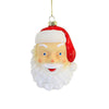 (58392) Holiday Ornament Santa Face Blow Mold, 5.00 Inch, Christmas Tree Retro Vintage Go8877