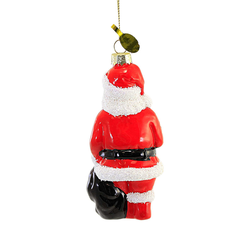 Holiday Ornament Standing Santa Blow Mold - - SBKGifts.com