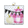 (58417) Halloween Boo Banner Pumpkin Mini Gallery, 7.00 Inch, Roxanne Spradlin F22103