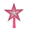 (58447) Tree Topper Finial 5 Point Starburst Tree Topper, 8.50 Inch, Christmas Easter Cd1726m