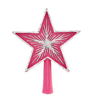 (58447) Tree Topper Finial 5 Point Starburst Tree Topper, 8.50 Inch, Christmas Easter Cd1726m