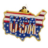 (584) Christopher Radko Under The Stars, 3.50 Inch, Ornament Patriotic  Flag Usa 1014238