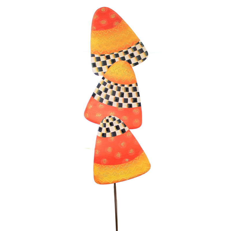 Halloween Elegant Candy Corn Stake - - SBKGifts.com