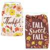 (58540) Decorative Towel Thankful Sweet Fall Set/2, 28.00 Inch, Kitchen Lori Siebert 109912-13