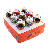 (58557) Shiny Brite 2.50" Rounds & Reflectors, 2.75 Inch, Ornament Halloween Skulls 4028051