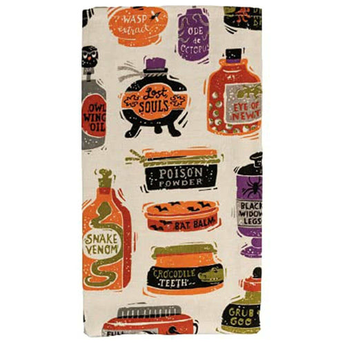 Decorative Towel Too Much Candy Brewing Up Fun - - SBKGifts.com