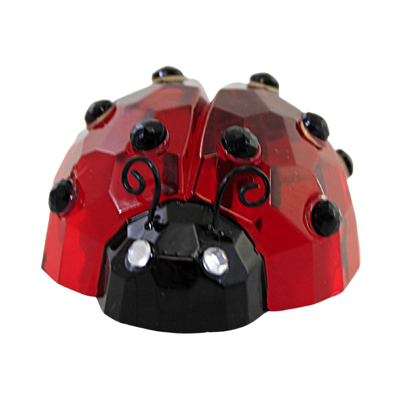 (58616) Crystal Expressions Ladybug Figurine, 1.00 Inch, Symbol Of Luck Acry1000