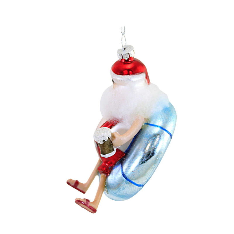 Holiday Ornament Santa Floaty - - SBKGifts.com