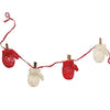 Christmas Snowy Mitten Garland - - SBKGifts.com