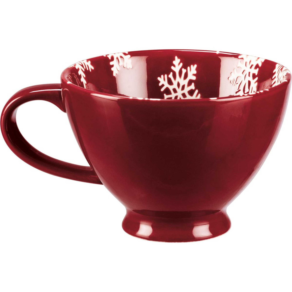 Tabletop Snowflake Mug Set/2 - - SBKGifts.com