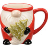 (58696) Tabletop Santa Gnome Mug, 4.25 Inch, Christmas 112753