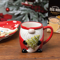 Tabletop Santa Gnome Mug - - SBKGifts.com