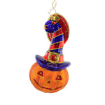 6.00 Inch Bewitching Jack O Lantern Ornament Halloween Pumpkin 1021077 (58716)