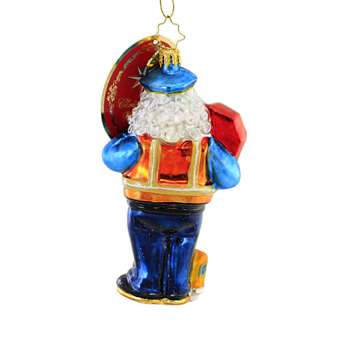 Christopher Radko Company Safety First Santa - - SBKGifts.com