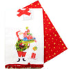 (58755) Decorative Towel Glam Santa With Gifts, 28.00 Inch, Kitchen 100% Cotton Clean Up Mx185402g