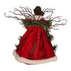 Tree Topper Finial Fabric Mache Angel Treetopper - - SBKGifts.com