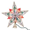 Tree Topper Finial Pointsettia Capiz Star - - SBKGifts.com