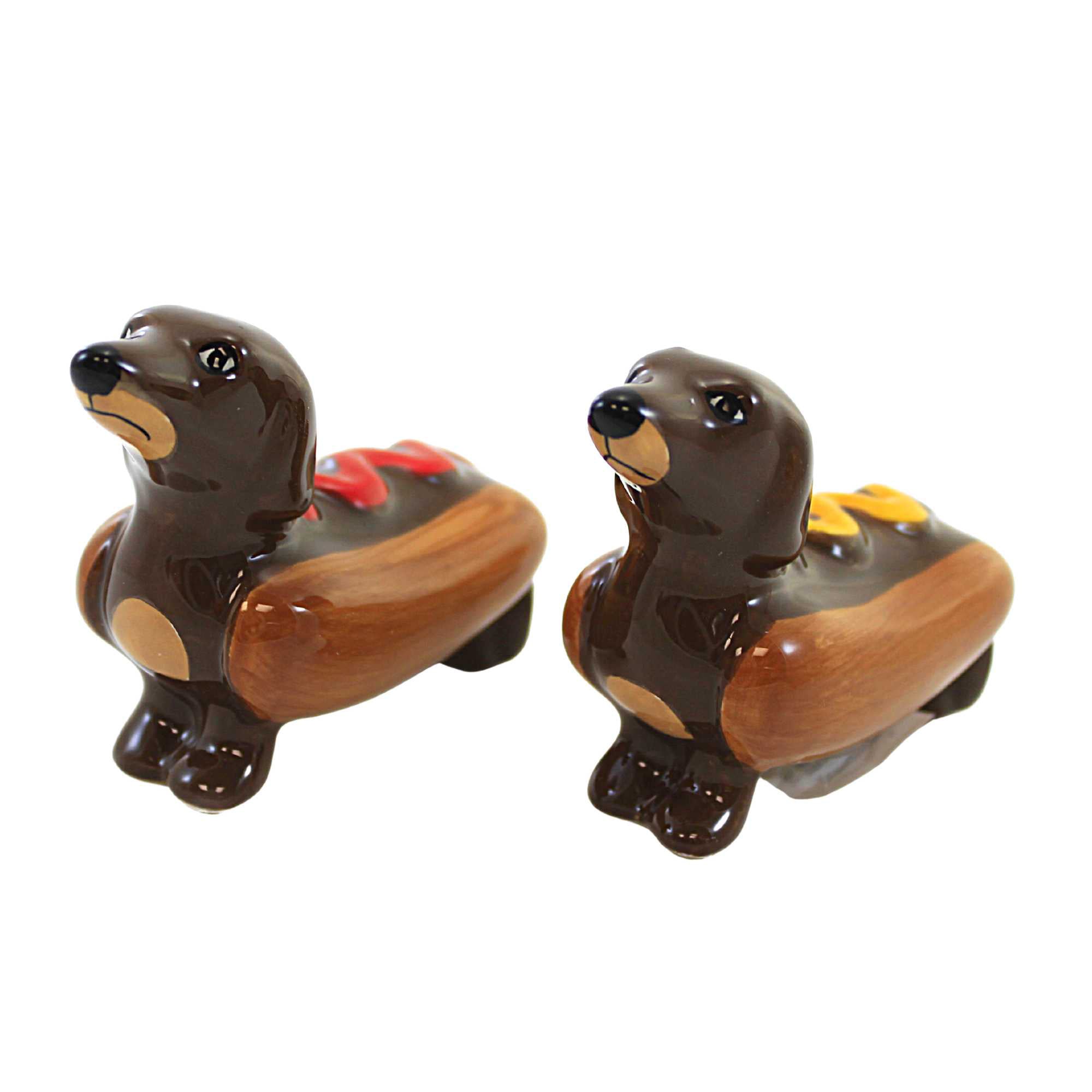 Ceramic weiner clearance dog