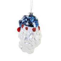 Kurt S. Adler Patriotic Santa Bust - - SBKGifts.com