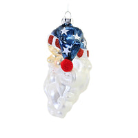 Kurt S. Adler Patriotic Santa Bust - - SBKGifts.com