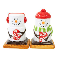 (58867) Ganz S'mores Salt & Pepper Shaker St, 2.75 Inch, Snowman Mx177473