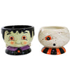 (58954) Tabletop Mummy/Frankie Snack Dish, 4.00 Inch, Halloween Johanna Parker J9720