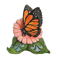 (58971) Jim Shore Monarch Butterfly Mini, 3.50 Inch, Heartwood Creek 6012429