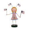 (58975) Lori Mitchell Fannie's Flags, 6.50 Inch, July 4Th Patriotic Flags 15518