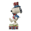 (59012) Jim Shore Marching With Glory, 5.75 Inch, Snoopy Patriotic 6011949