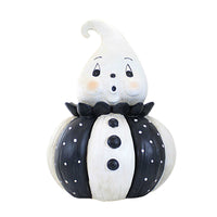 (59030) Halloween Jumbo Ghost Decor, 17.50 Inch, Surprised Clown-Like Th00277